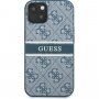 Guess 4G Printed Stripe etui do iPhone 13 - niebieskie
