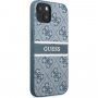 Guess 4G Printed Stripe etui do iPhone 13 - niebieskie