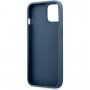 Guess 4G Printed Stripe etui do iPhone 13 - niebieskie