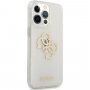 Guess Big 4G Full Glitter etui do iPhone 13 Pro - przezroczyste