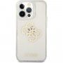 Guess Big 4G Full Glitter etui do iPhone 13 Pro - przezroczyste