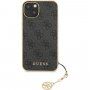 Guess 4G Charms etui do iPhone 13 mini - szary