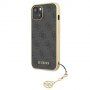 Guess 4G Charms etui do iPhone 13 mini - szary