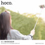 HOCO kijek selfie ze spustem przewodowym dla Apple iPhone - maks. 71cm - różowy