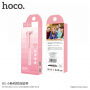 HOCO kijek selfie ze spustem przewodowym dla Apple iPhone - maks. 71cm - różowy