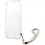 Guess Marble Stripe etui do iPhone 13 Pro Max - szary