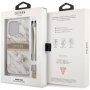 Guess Marble Stripe etui do iPhone 13 Pro Max - szary