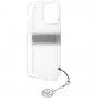 Guess 4G Grey Stripe etui do iPhone 13 Pro Max - szary