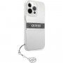 Guess 4G Grey Stripe etui do iPhone 13 Pro Max - szary