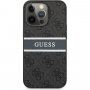 Guess 4G Printed Stripe etui do iPhone 13 Pro Max - szary