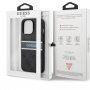 Guess 4G Printed Stripe etui do iPhone 13 Pro Max - szary