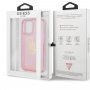 Guess Big 4G Full Glitter etui do iPhone 13 Pro Max - różowy