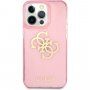 Guess Big 4G Full Glitter etui do iPhone 13 Pro Max - różowy