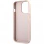 Guess 4G Metal Logo etui do iPhone 13 Pro Max - różowy