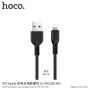 HOCO kabel do ładowania dla Apple iPhone / iPad / iPod - 3 m - czarny