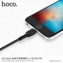 HOCO kabel do ładowania dla Apple iPhone / iPad / iPod - 3 m - czarny
