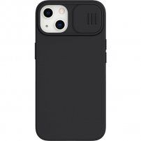 Nillkin CamShield Silky etui silikonowe do iPhone 13 - czarny
