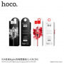 HOCO pleciony kabel do ładowania dla Apple iPhone / iPad / iPod - 1 m - czarny