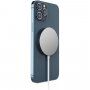 CubeNest S100 ładowarka bezprzewodowa magnetyczna z obsługą MagSafe do iPhone - srebrna