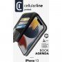 Cellularline Book Agenda 2 pokrowiec flip do iPhone 13 - czarne