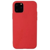 Etui z miękkiego plastiku dla iPhone 13 - czerwony