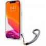 Guess Marble Stripe etui do iPhone 13 Pro Max - niebieskie