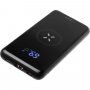 FIXED MagZen powerbank z ładowaniem Qi i MagSafe z portami USB-A / USB-C - 10000 mAh - czarna
