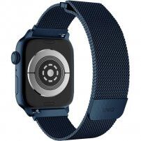 Uniq Dante pasek stalowy do Apple Watch 42mm / 41mm / 40mm / 38mm - kobaltowo-niebieski