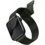 Uniq Dante pasek stalowy do Apple Watch 42mm / 41mm / 40mm / 38mm - oliwkowe