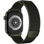 Uniq Dante pasek stalowy do Apple Watch 42mm / 41mm / 40mm / 38mm - oliwkowe