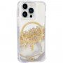 Case Mate Karat Marble etui z MagSafe do iPhone 13 Pro - złote