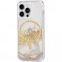 Case Mate Karat Marble etui z MagSafe do iPhone 13 Pro - złote