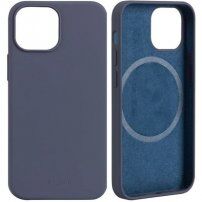 FIXED MagFlow etui silikonowe z MagSafe do iPhone 13 mini - niebieskie