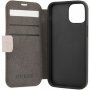 Guess 4G Printed Stripe pokrowiec flip do iPhone 13 - różowe