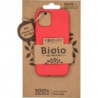 Forever Bioio ekologicznie degradowalne etui dla iPhone 13 Pro Max - czerwony