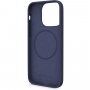 EPICO Magnetic etui silikonowe z MagSafe do iPhone 13 Pro Max - niebieskie