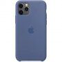Oryginalne Apple etui silikonowe dla iPhone 11 Pro Max - sprany niebieski