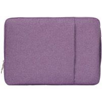 Uniwersalna torba zapinana na zamek dla iPad do 13" / MacBook do 14" - fioletowa