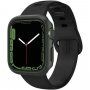 Spigen Thin Fit pokrowiec dla Apple Watch 45mm - ciemnozielony