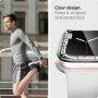 Spigen Ultra Hybrid pokrowiec dla Apple Watch 45mm - czyste