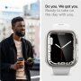 Spigen Ultra Hybrid pokrowiec dla Apple Watch 45mm - czyste