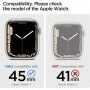 Spigen Ultra Hybrid pokrowiec dla Apple Watch 45mm - szare