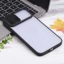 Półprzezroczyste etui z przesuwaną osłoną obiektywu aparatu do iPhone 13 Pro - czarny