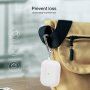 Etui silikonowe z karabińczykiem do AirPods 3 - biały