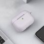 Etui silikonowe z karabińczykiem do AirPods 3 - lawenda