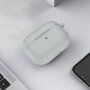 Etui silikonowe z karabińczykiem do AirPods 3 - szary