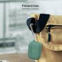 Etui silikonowe z karabińczykiem do AirPods 3 - ciemnozielony