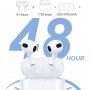 Wiwu bezprzewodowe słuchawki Bluetooth z etui ładującym MagSafe do urządzeń Apple - biała