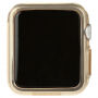 BASEUS ultra cienki gumowy futerał dla Apple Watch 38mm (gr. 0,65 mm) – złoty