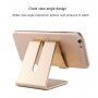 Stojak aluminiowy dla iPhone - złote